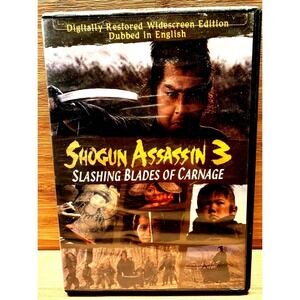 Shogun Assassin 3 DVD 2007 Slashing Blades Of Carnage Widescreen Mini Series